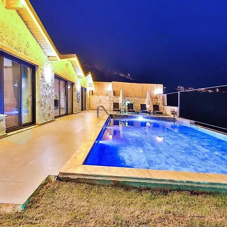 Ulugoel 2 Bedroom Secluded With Private Pool Hot Tub * Kalkan